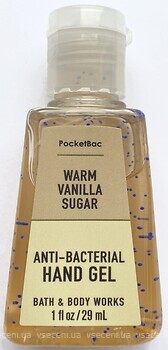Фото Bath & Body Works антисептический гель для рук Warm Vanilla Sugar 29 мл