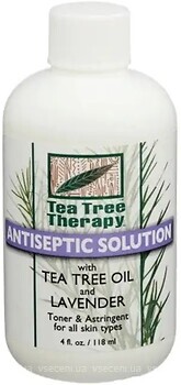 Фото Tea Tree Therapy антисептический раствор с маслами чайного дерева и лаванды 118 мл