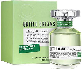 Фото Benetton United Dreams Live Free 50 мл