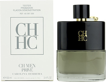 Фото Carolina Herrera CH man Prive 100 мл (тестер)