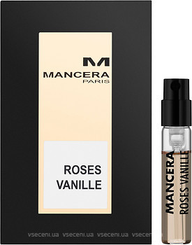 Фото Mancera Roses Vanille 2 мл (пробник)