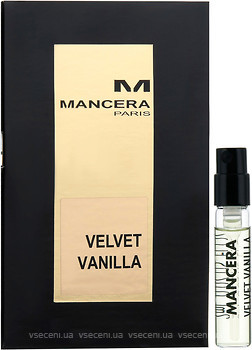 Фото Mancera Velvet Vanilla 2 мл (пробник)