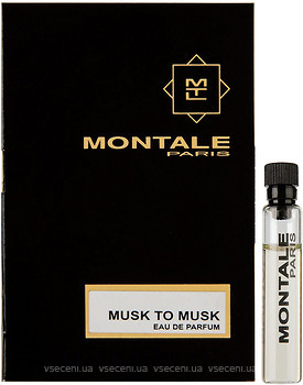 Фото Montale Musk to Musk 2 мл (пробник)