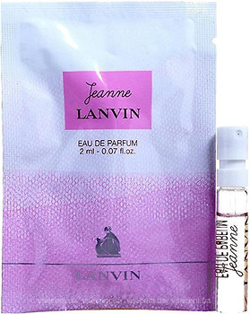 Фото Lanvin Jeanne 2 мл (пробник)