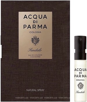 Фото Acqua di Parma Colonia Sandalo Concentree 1.5 мл (пробник)