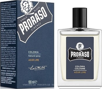 Фото Proraso Azur Lime EDC 100 мл