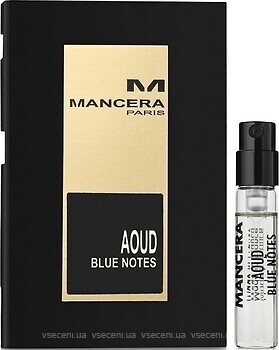 Фото Mancera Aoud Blue Notes 2 мл (пробник)