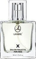 Фото Lambre X for him EDT 1.2 мл (пробник)