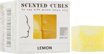 Фото Scented Cubes ароматический воск Lemon Лимон 8 шт