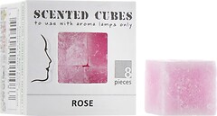 Фото Scented Cubes ароматический воск Rose Роза 8 шт