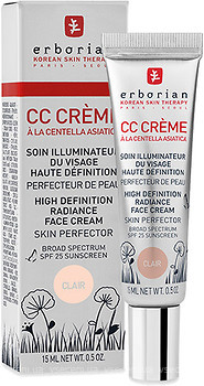 Фото Erborian CC Cream SPF25 Контроль цвета Clair 15 мл