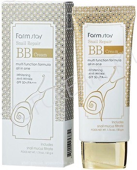 Фото FarmStay Snail Repair BB Cream SPF50+ Pa+++