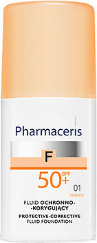 Фото Pharmaceris F Protective-Corrective Fluid Foundation SPF50+ №01 Ivory