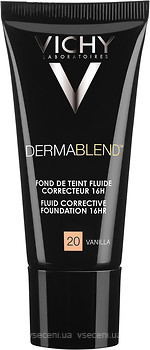 Фото Vichy Dermablend Fluid Corrective Foundation 16HR №20 Vanilla