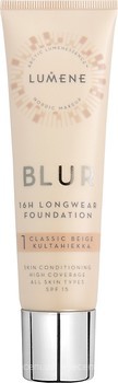 Фото Lumene Longwear Blur Foundation SPF15 №1 Classic Beige