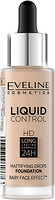 Фото Eveline Cosmetics Liquid Control HD Mattifying Drops Foundation 015 Light Vanilla