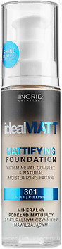 Фото Ingrid Cosmetics Ideal Matt Mattifying Foundation №301