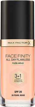 Фото Max Factor Facefinity All Day Flawless 3-in-1 Foundation SPF20 №35 Pearl Beige