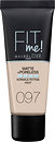 Фото Maybelline Fit Me Matte and Poreless Foundation №097