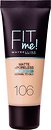 Фото Maybelline Fit Me Matte and Poreless Foundation №106 Peach Beige