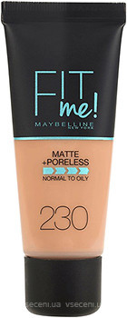 Фото Maybelline Fit Me Matte and Poreless Foundation №230 Natural Buff