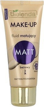 Фото Bielenda Make-Up Academie Matt №02 Бежевый