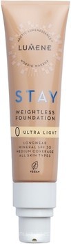 Фото Lumene Stay Weightless Foundation SPF30 №0 Ultra Light