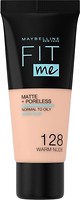 Фото Maybelline Fit Me Matte and Poreless Foundation №128 Warm Nude