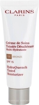 Фото Clarins HydraQuench Tinted Moisturizer SPF15 №06 Bronze