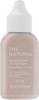 Фото Seventeen The Natural Transparent Foundation SPF20 №01