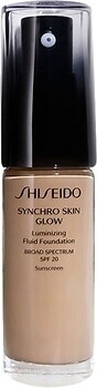 Фото Shiseido Synchro Skin Glow Luminizing Fluid Foundation SPF20 N4 Neutral 4