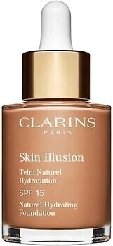 Фото Clarins Skin Illusion Natural Hydrating Foundation SPF15 №112.3 Sandalwood