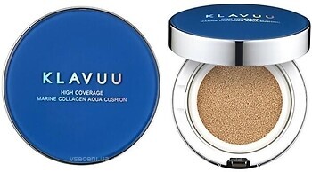 Фото Klavuu Blue Pearlsation High Coverage Marine Collagen Aqua Cushion №23