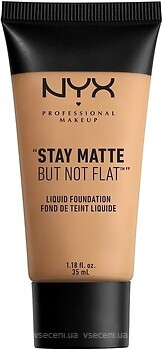 Фото NYX Professional Makeup Stay Matte But Not Flat Liquid Foundation 07 Warm Beige