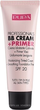Фото Pupa BB Cream + Primer для всех типов кожи №002 Natural