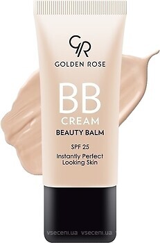 Фото Golden Rose BB Cream Beauty Balm SPF25 №01 Light