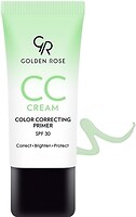 Фото Golden Rose CC Cream Color Correcting Primer SPF30 Green