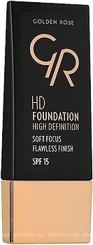 Фото Golden Rose HD Foundation High Definition SPF15 №110 Light Beige