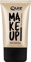 Фото Quiz Cosmetics Make Up With Aloe Extract №01 Rose Ivory