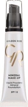 Фото Golden Rose Liquid Powdery Mineral Foundation SPF15 №04