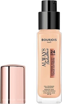 Фото Bourjois Always Fabulous 24h Foundation SPF20 №100 Rose Ivory