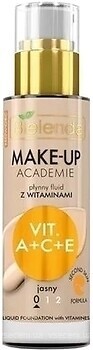 Фото Bielenda Make-Up Academie Liquid Foundation with Vitamines №0 Light