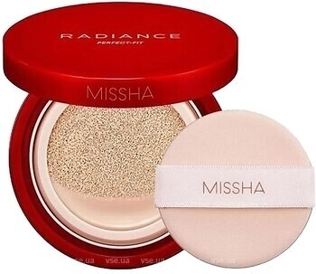 Фото Missha Radiance Perfect-Fit Cushion SPF50+ №21 Vanilla