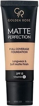 Фото Golden Rose Matte Perfection Full Coverage Foundation SPF15 C4