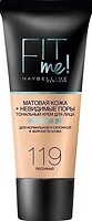 Фото Maybelline Fit Me Matte and Poreless Foundation №119 Sand