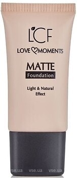 Фото LCF Love Moments Matte Foundation №01