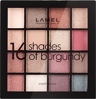 Фото Lamel Professional Eyeshadow Palette 16 Shades Of Burgundy