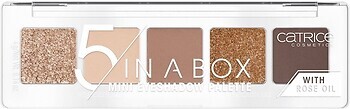 Фото Catrice 5 In A Box Mini Eyeshadow Palette 010 Golden Nude Look