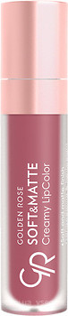 Фото Golden Rose Soft & Matte Creamy Lip Color №112