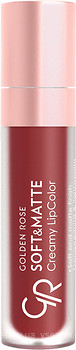 Фото Golden Rose Soft & Matte Creamy Lip Color №115